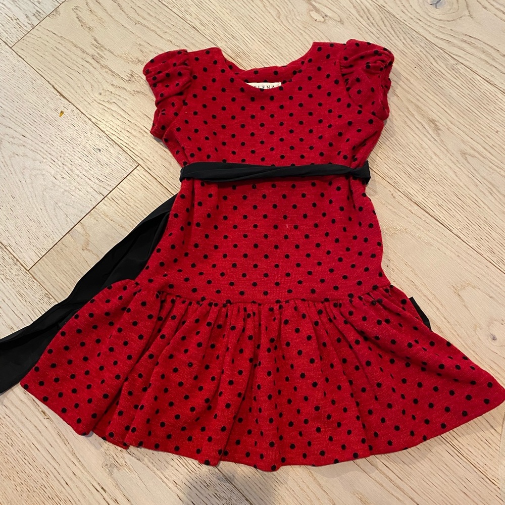 Helena & Harry Ladybug dress- Size 3